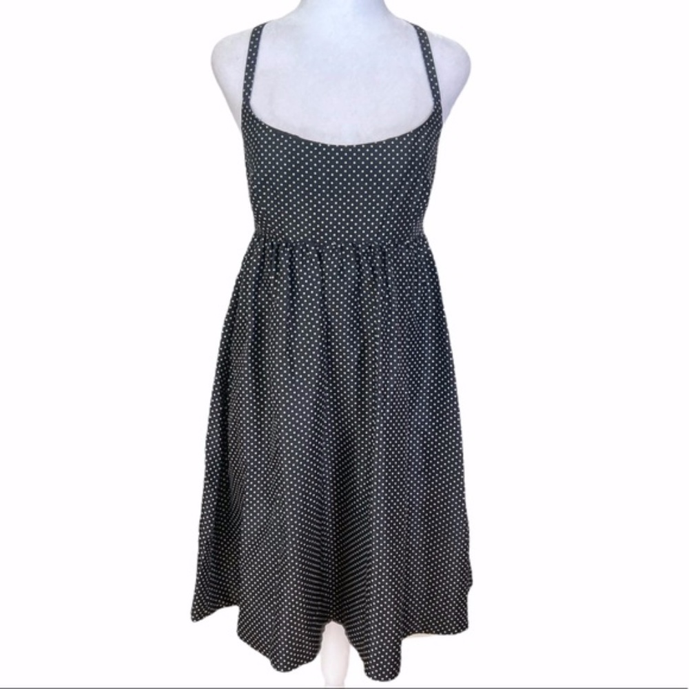 J. Crew 100% silk Size 4 Polka Dot Dress HAS POCKETS!!